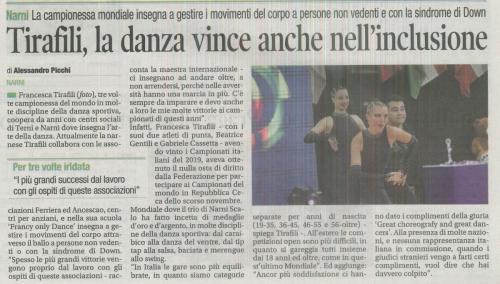 CORRIERE DELL'UMBRIA - 17/12/2016